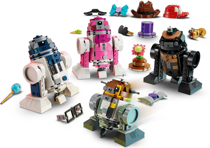 Zestaw klocków LEGO Star Wars Kreatywny zestaw do budowy droidów 1186 elementów (75392) - obraz 4