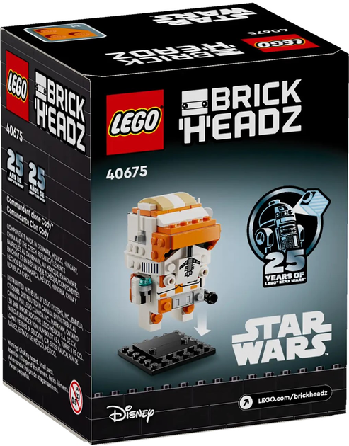 Zestaw klocków LEGO Star Wars Dowódca klonów Cody 147 elementów (40675) - obraz 1