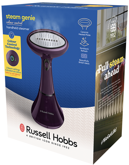 Відпарювач Russell Hobbs Steam Genie Colour Control 27410-56 - зображення 7
