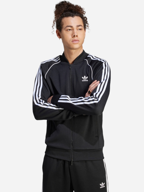 Спортивні кофти чоловічі Adidas Originals Adicolor Classics SST IM4545 L Чорна (4066761462200) - зображення 1