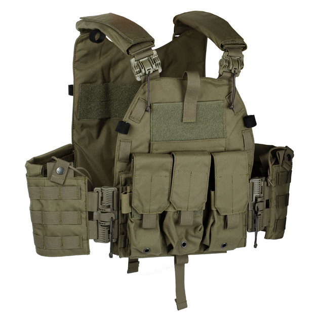 Плитоноска Emerson BlueLabel Quick Release 094K Plate Carrier Оливковый - изображение 1