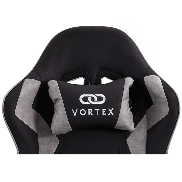 Комп'ютерне крісло тканинне Extreme VORTEX чорно-темно-сірий для геймерів та роботи - Фото 4 Комп'ютерне крісло тканинне Extreme VORTEX чорно-темно-сірий для геймерів та роботи - зображення 4