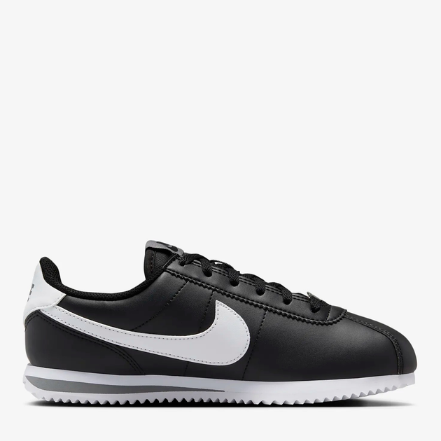 Акція на Підліткові кросівки для хлопчика Nike Kids Cortez (Gs) DM0950-001 37.5 (5Y) Чорні від Rozetka