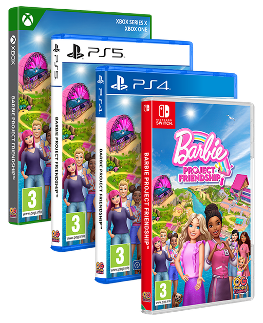 Barbie Playstation Barbie Game Ps4 Barbie Team Friendship