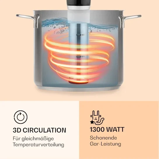 Су-вид сувид Klarstein Sous Vide Cooker цвет черный Б/У - изображение 3