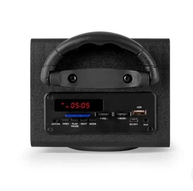 Bluetooth колонка Auna Beachboy XXL черный USB SD AUX UKW цвет черный (10022732) - изображение 2
