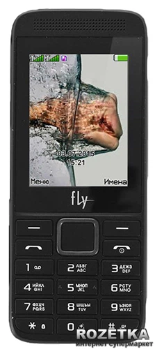 Мобильный Телефон Fly FF241 Dual Sim Black – Отзывы Покупателей.