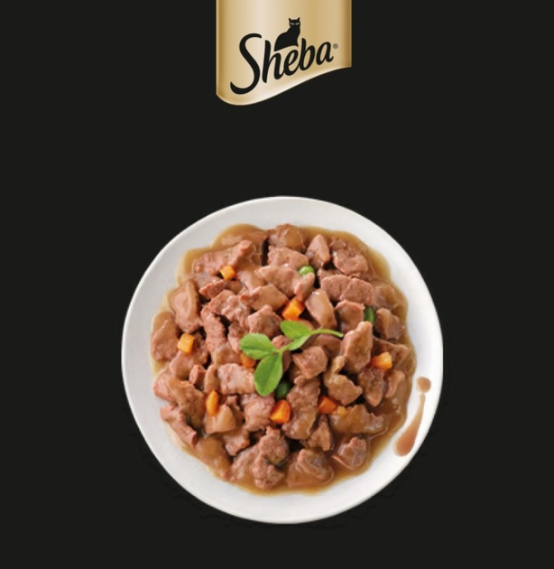 Opakowanie mokrej karmy dla kotów Sheba Selection Mix smaków 12 x 85 g (3065890095939) - obraz 3