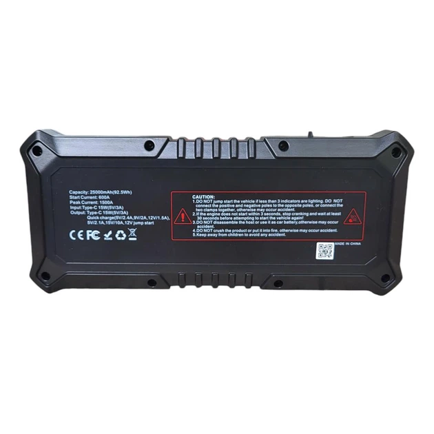 Пуско-зарядное устройство CARKU EPower-137B (25000мАч/92,5Втч, 1500А) - изображение 6