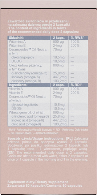 Suplement diety Beautifly Ceramide Skin Booster z ceramidami 60 szt (5903003701132) - obraz 5