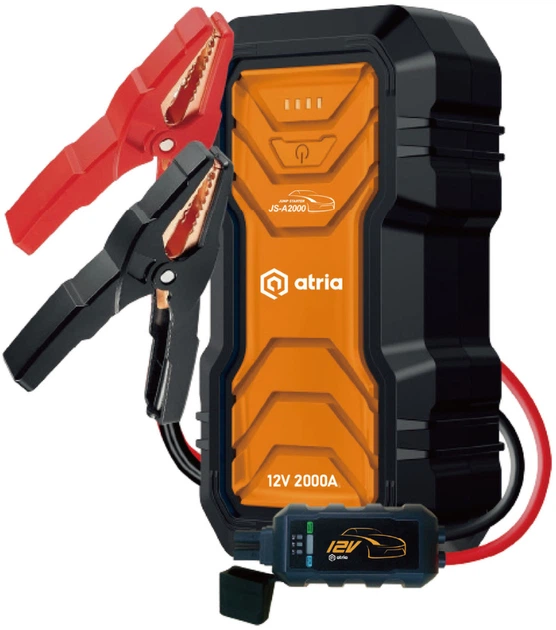 Автономний пусковий пристрій ATRIA JS-A2000 УМБ 2000 A/16000 mAh QC18W (JS-A2000) - зображення 3