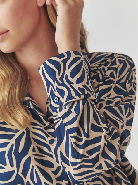 Bluzka damska Tatuum Berko T2418.045 36 Ciemnogranatowa (5900142361753) - obraz 5