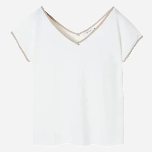 Bluzka damska Tatuum Sora T2417.052 L Biała (5900142351013) - obraz 6
