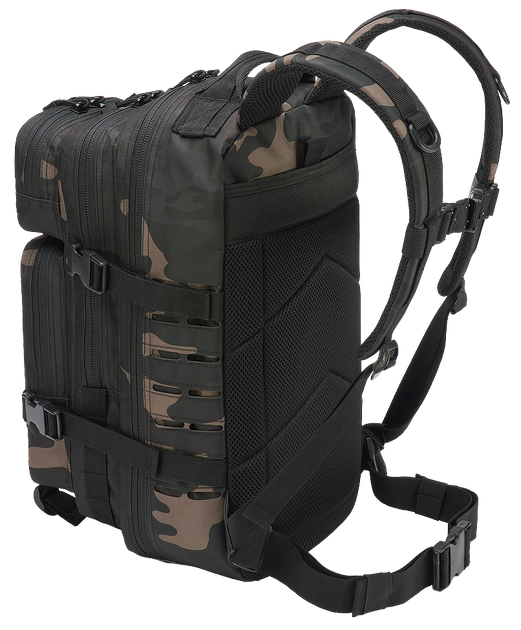 Тактичний рюкзак Brandit-Wea US Cooper lasercut medium (8023-4-OS) dark-camo - зображення 2