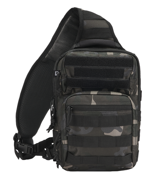 Тактична сумка-рюкзак Brandit-Wea US Cooper sling medium (8036-4-OS) dark-camo - зображення 1