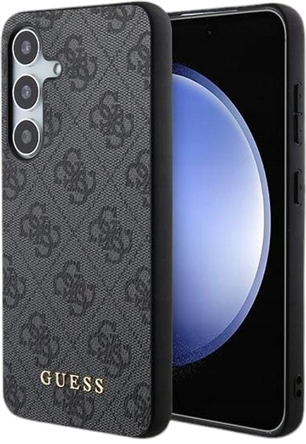 Панель Guess Hardcase 4G Metal Gold Logo для Samsung Galaxy A35 A356 Black (GUOHCSA35G4GFGR) - зображення 1