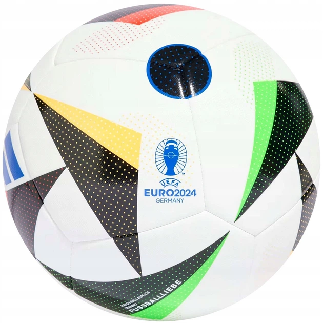 Мяч для футбола Adidas Euro 2024 Fussballliebe Training (размер 5) IN9366 - Фото 2 Мяч для футбола Adidas Euro 2024 Fussballliebe Training (размер 5) IN9366 - изображение 2