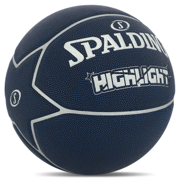 Баскетбольный мяч Spalding Highlight, синий, размер 7, композитная кожа (OB_7ADCBE3893A5) - изображение 2