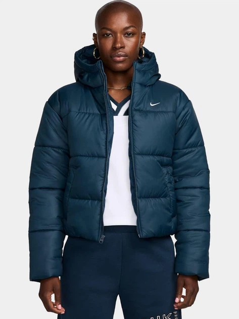 ぬっこ Куртка зимова коротка жіноча Nike W Nsw Tf Synfl Nk Clsc Pfr