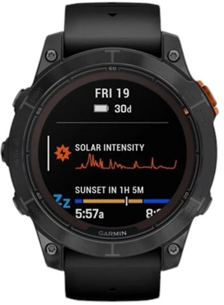 Смарт-годинник Garmin Fenix 7 Pro Solar Edition Slate Grey with Black Band (010-02777-01) - зображення 2