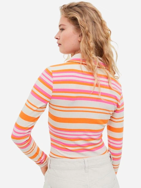 Боди женское H&M 271124114 XS Оранжевое (2727000028213) - изображение 2