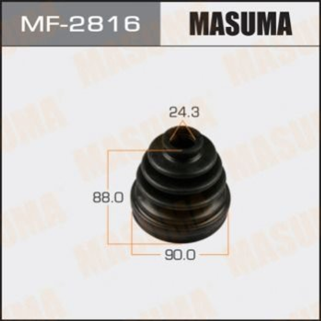 Пыльник ШРУСа MASUMA MF2816 Nissan X-Trail, Teana, Primera 397416N225, 397416N226, 397416N227 - изображение 1