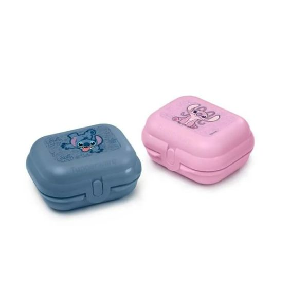 Набор ланч-боксов мини «Стич» 2 шт. Tupperware – купить онлайн на