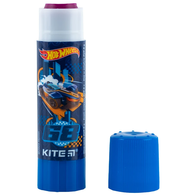 Клей-олівець з індикатором 8 г. PVP Kite Hot Wheels HW23-130 4063276176431 - Фото 1 Клей-олівець з індикатором 8 г. PVP Kite Hot Wheels HW23-130 4063276176431 - зображення 1