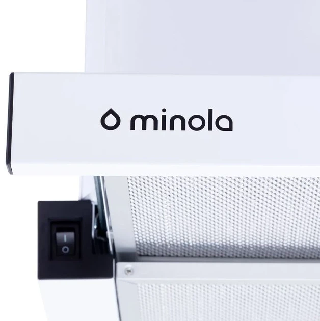 Витяжка телескопічна Minola HTL 6214 WH 700 LED - Фото 9 Витяжка телескопічна Minola HTL 6214 WH 700 LED - зображення 9