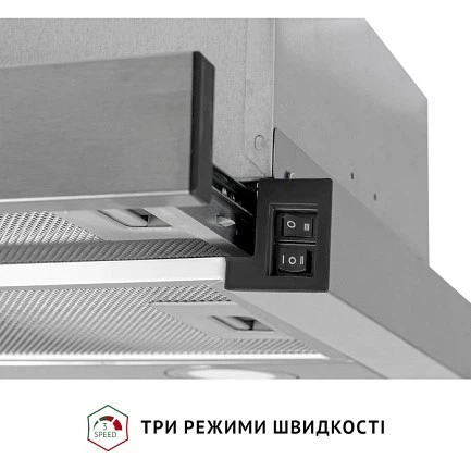 Витяжка телескопічна Perfelli TL 6622 I 1000 LED - зображення 6