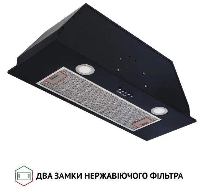 Витяжка вбудована Perfelli BI 7652 BL 1000 LED - изображение 3