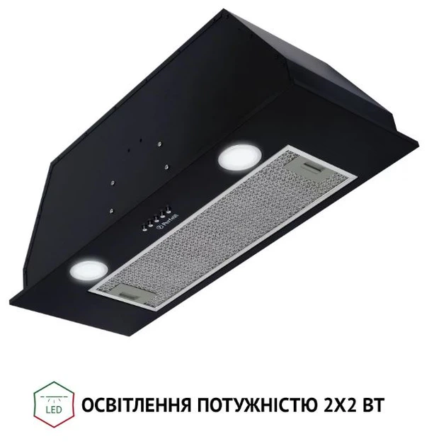 Витяжка вбудована Perfelli BI 7652 BL 1000 LED - изображение 6