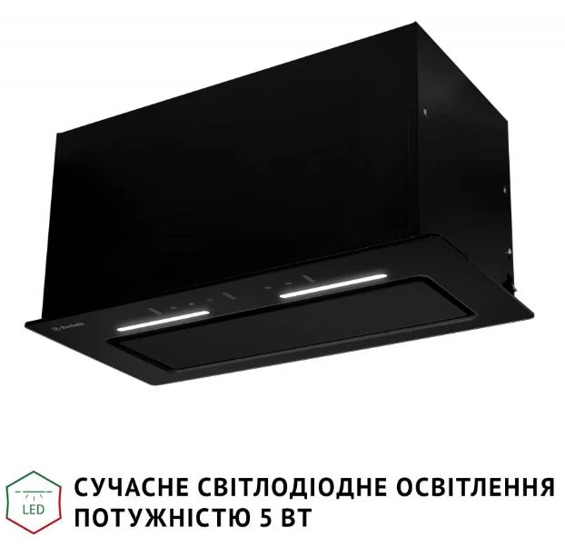 Витяжка Perfelli NUOVA 6PWRB NERO повновбудована - изображение 7
