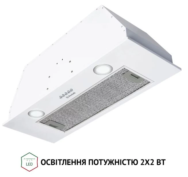 Витяжка вбудована Perfelli BI 7652 WH 1000 LED - зображення 6