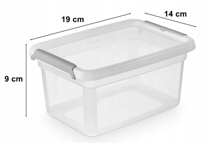 Набір контейнерів Orplast BaseStore 1.5 л набір 2 шт універсальні (2242) - зображення 3