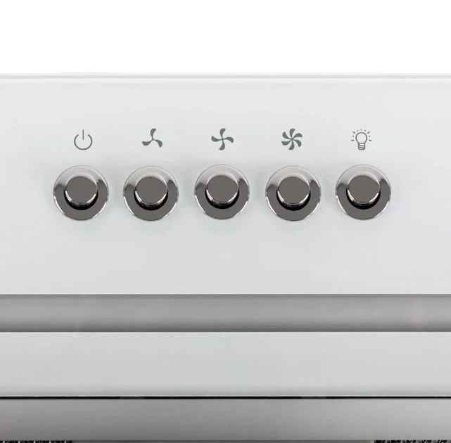 Витяжка вбудована Minola HBI 7664 WH GLASS 1000 LED Line - Фото 8 Витяжка вбудована Minola HBI 7664 WH GLASS 1000 LED Line - изображение 8