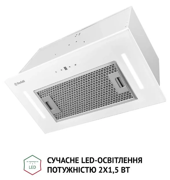 Витяжка Perfelli BIS 5684 WH 1000 LED - зображення 3