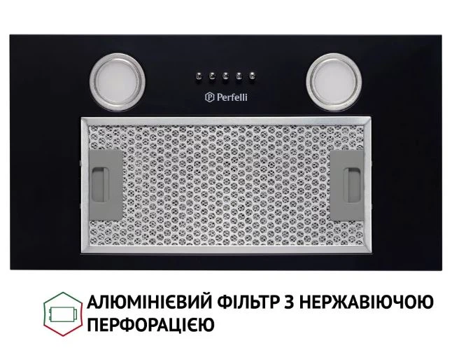 Витяжка вбудована Perfelli BI 5652 BL 1000 LED - изображение 3