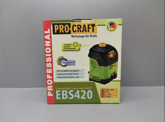 Станок для заточки сверл ProCraft EBS-420 - изображение 7