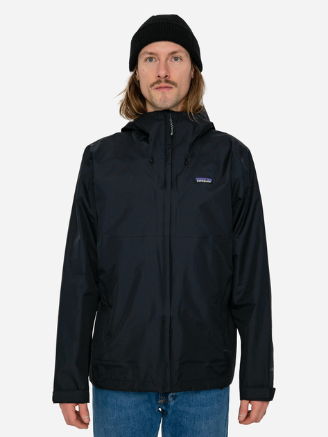 Kurtka wiatrówka męska Patagonia Torrentshell 3L Jacket 85241-BLK XL Czarna (195699586918) - obraz 1