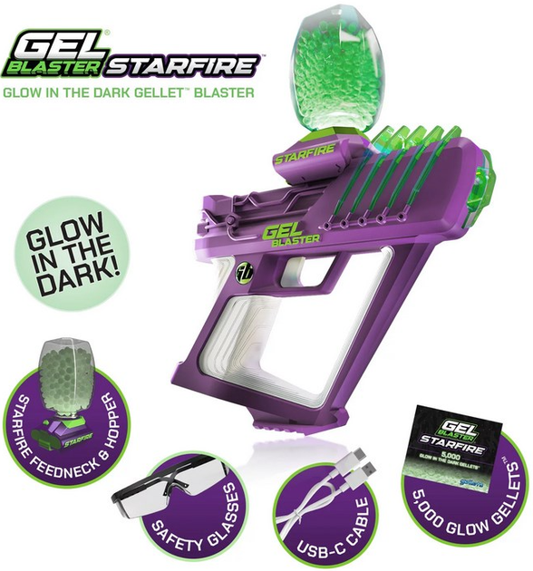 Бластер Gel Blaster Starfire Surge для гелевих кульок (0850040523874) - зображення 4