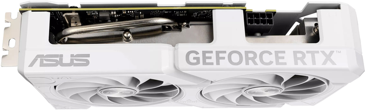 Відеокарта ASUS PCI-Ex GeForce RTX 4060 Ti Dual EVO White OC Edition 8GB GDDR6 (128bit) (2595/18000) (1 x HDMI, 3 x DisplayPort) (DUAL-RTX4060TI-O8G-EVO-WHITE) - зображення 11