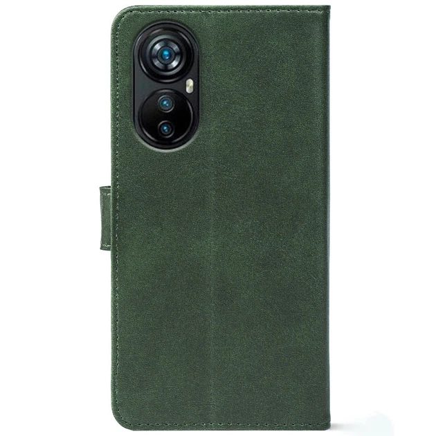 Чохол-книжка Crazy Horse Clasic для Blackview A200 Pro Dark Green (Front) (59640) - Фото 3 Чохол-книжка Crazy Horse Clasic для Blackview A200 Pro Dark Green (Front) (59640) - изображение 3