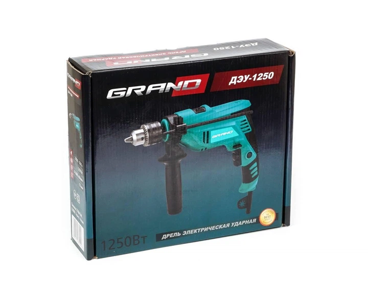 Дрель ударная Grand ДЭУ-1250 - изображение 4