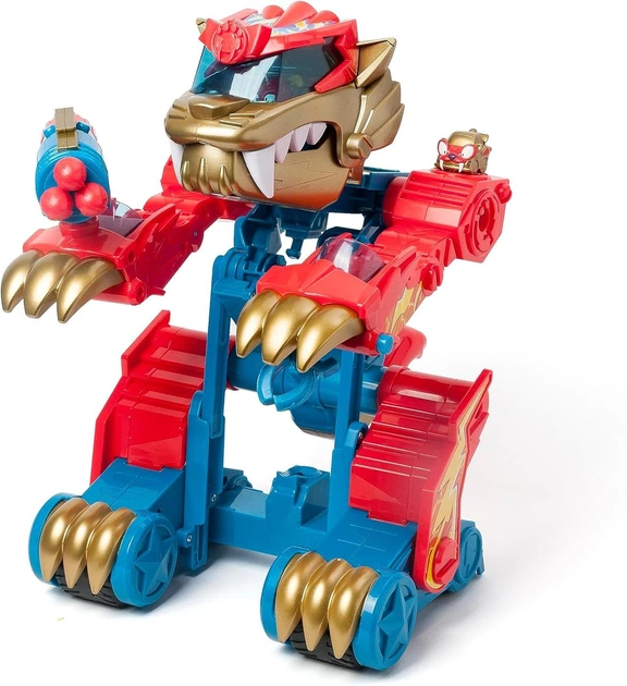 Робот трансформер Super Zings Things Tiger Robot Wild Transformer Tigerbot Set - изображение 4