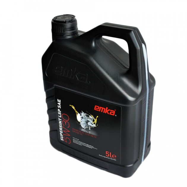 Олива моторна EMKA 5W30 Supersint LSP SAE 5 л - изображение 4