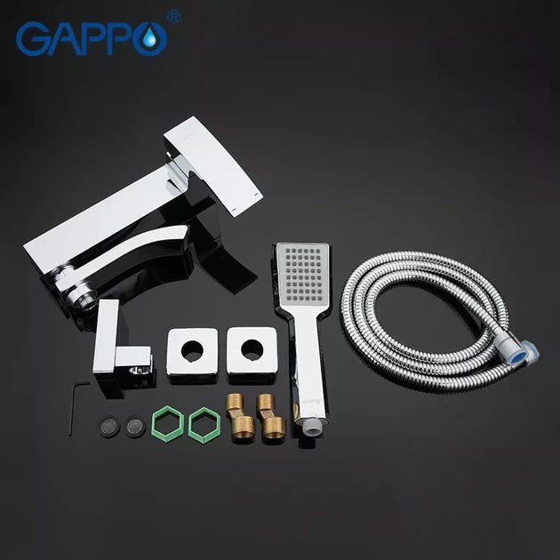 Змішувач для ванни GAPPO G3207, хром - изображение 8