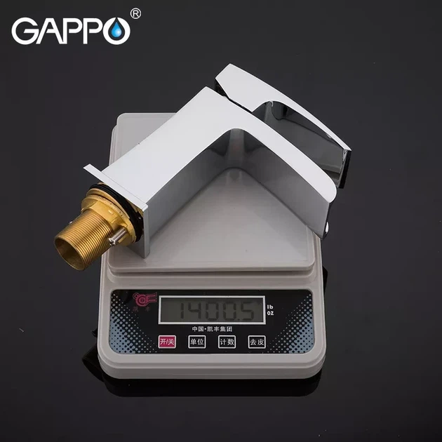Змішувач для умивальника GAPPO G1007-20 хром - зображення 4