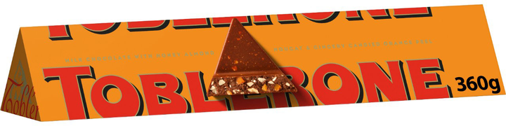 Шоколад молочный Toblerone с Цукатами и Медово-миндальной нугой 360 г ...