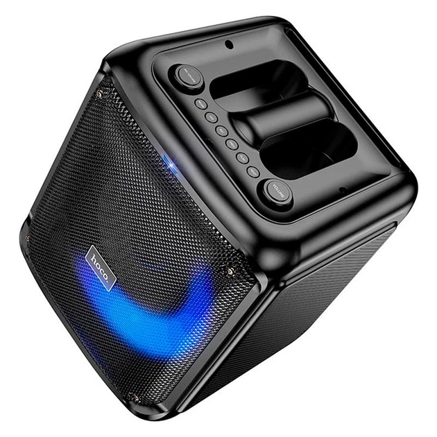 Беспроводная портативная Bluetooth колонка с микрофоном HOCO DS59 |BT5.0, TF/USB/AUX, 40W, 4H, 1mic| - изображение 5